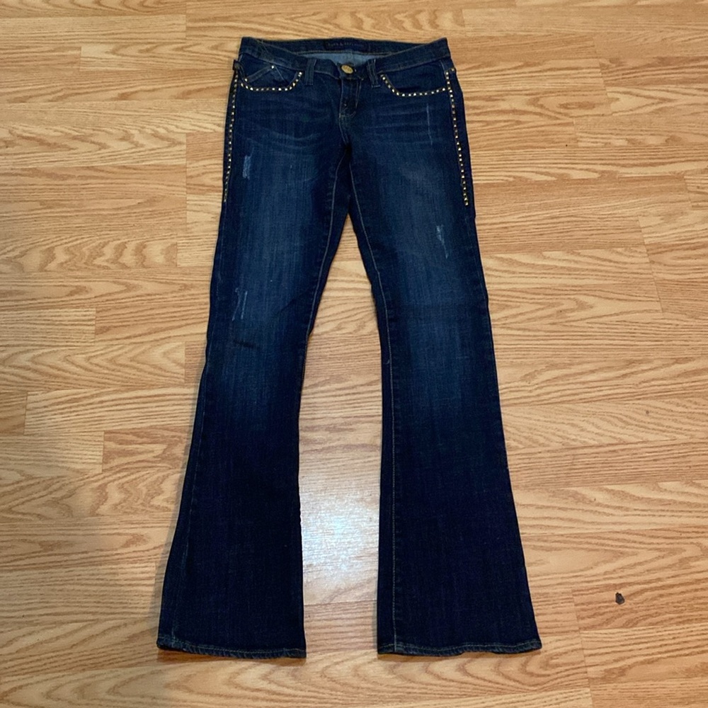 Rock & Republic Studded Dark Blue Women's Jeans